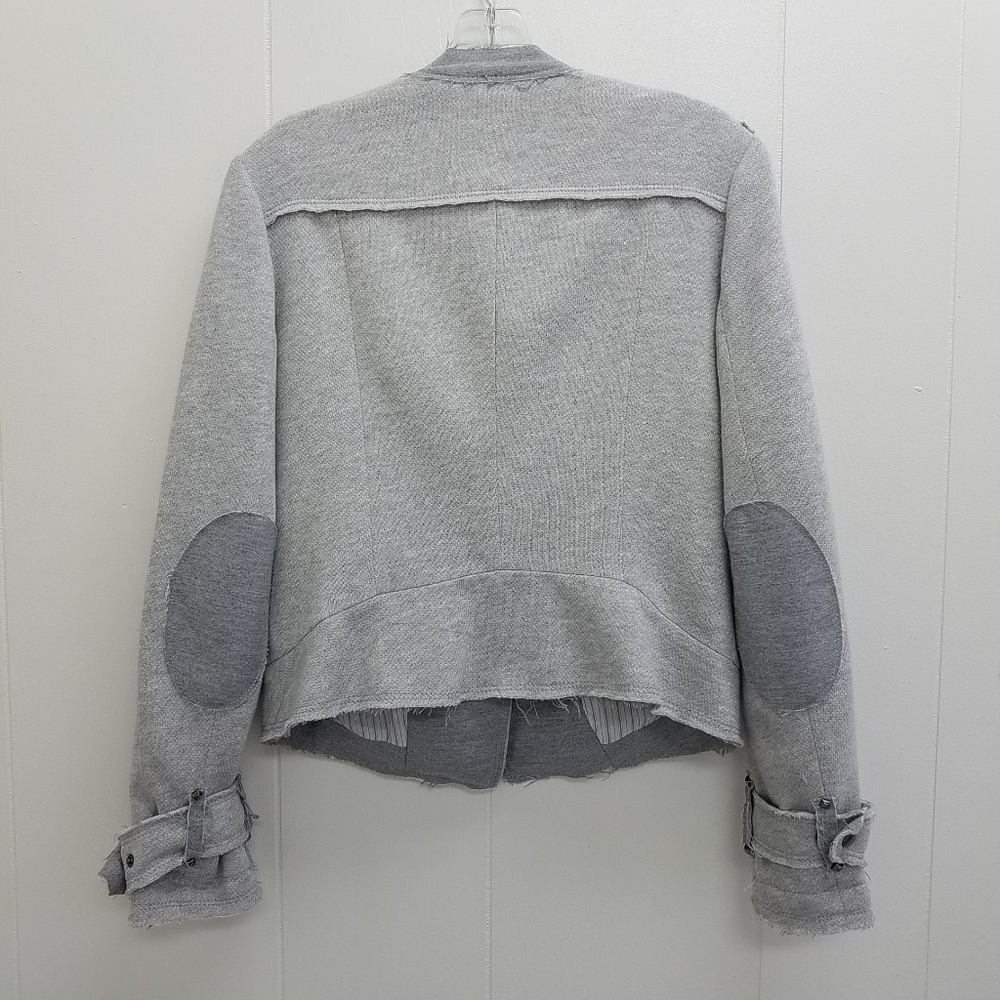 Zara Basic Collection Asymmetrical Moto Jacket - image 3